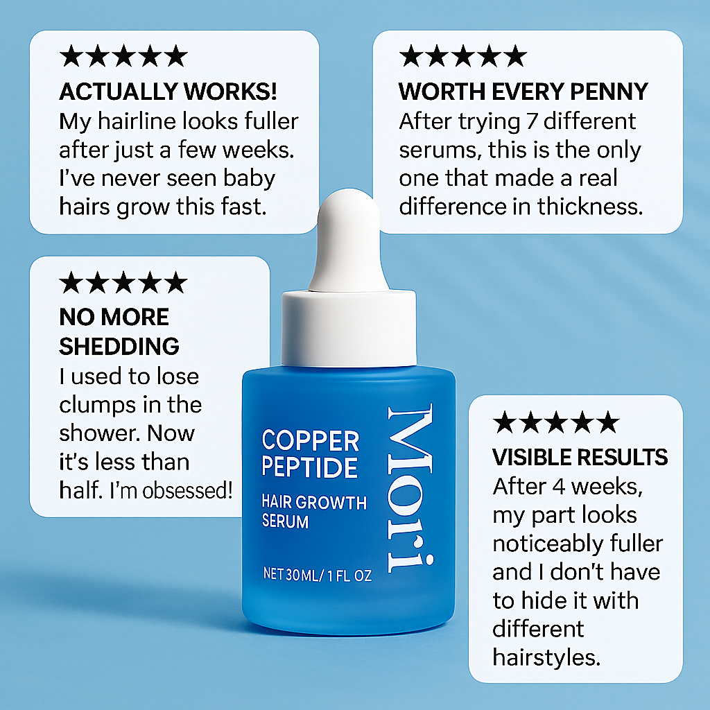 Advanced Copper Peptide Hair Regrowth Formula