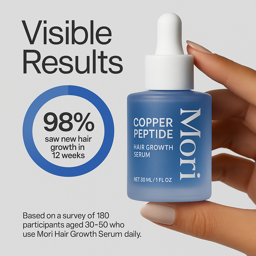 Advanced Copper Peptide Hair Regrowth Formula