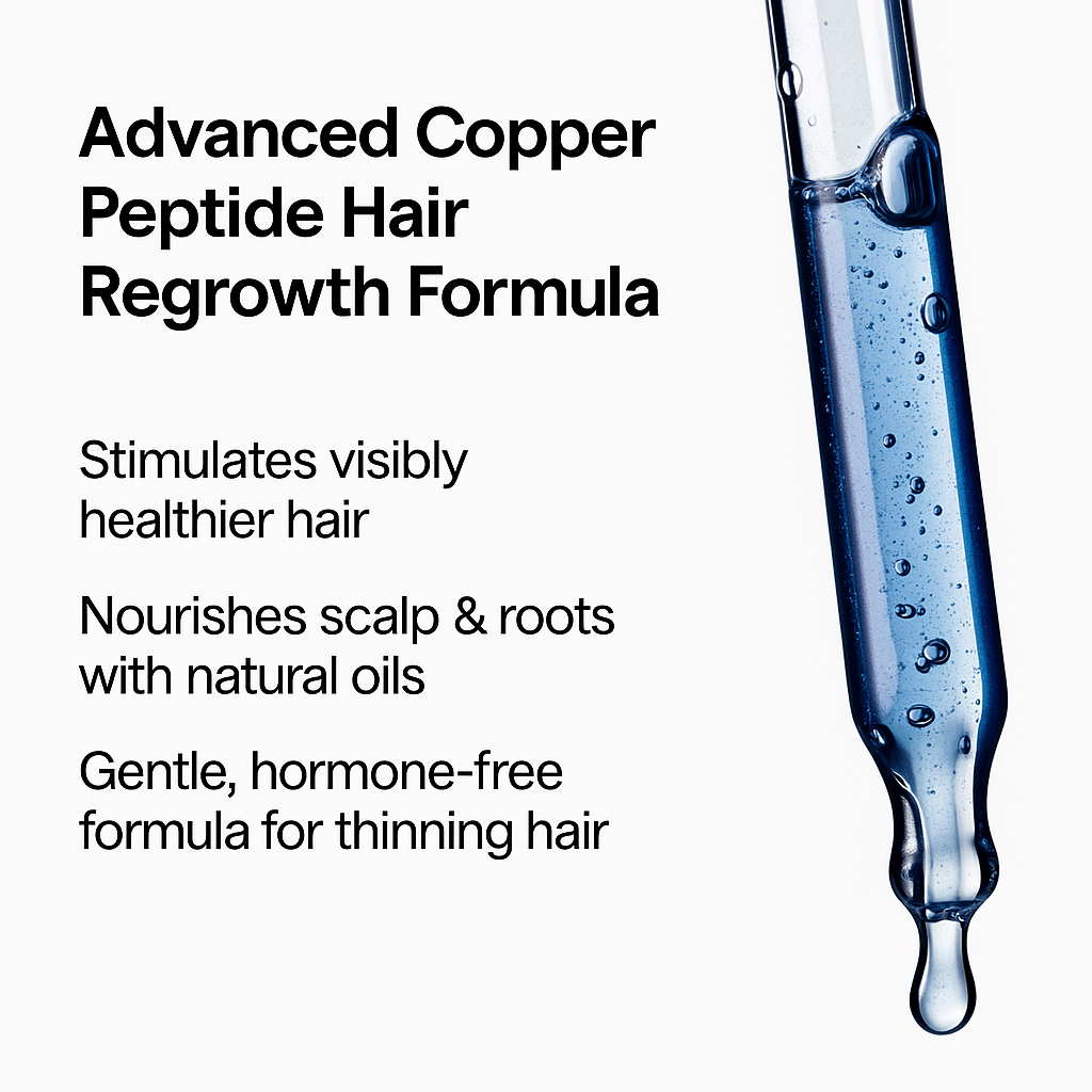 Advanced Copper Peptide Hair Regrowth Formula